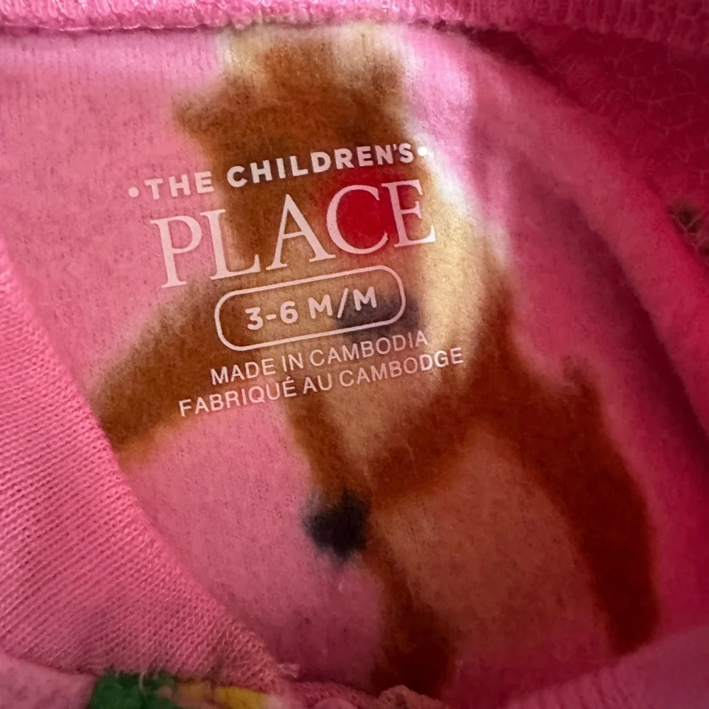 New Children Place Baby Girl Christmas Sleeper Pajamas Santa Fleece Footie 3-6M